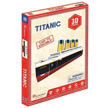 Puzzle 3d. Titanic res (mini)