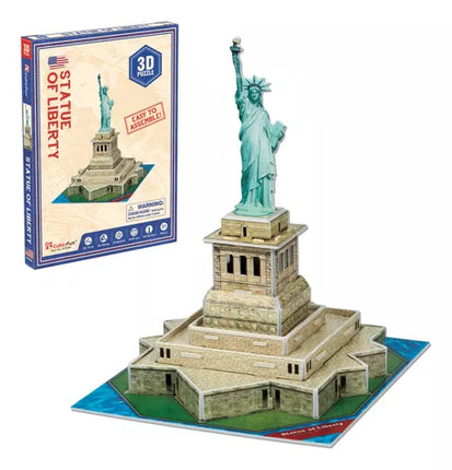 Puzzle 3d. Statue of liberty small