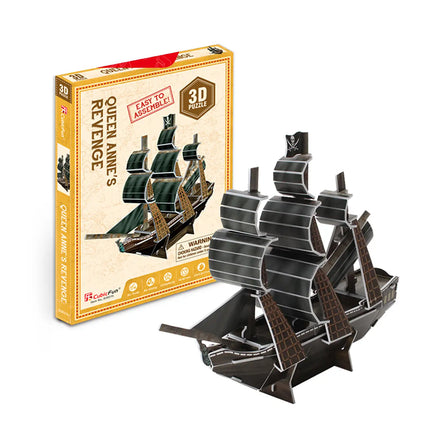 Puzzle 3d. Queen Anne's revende (mini)