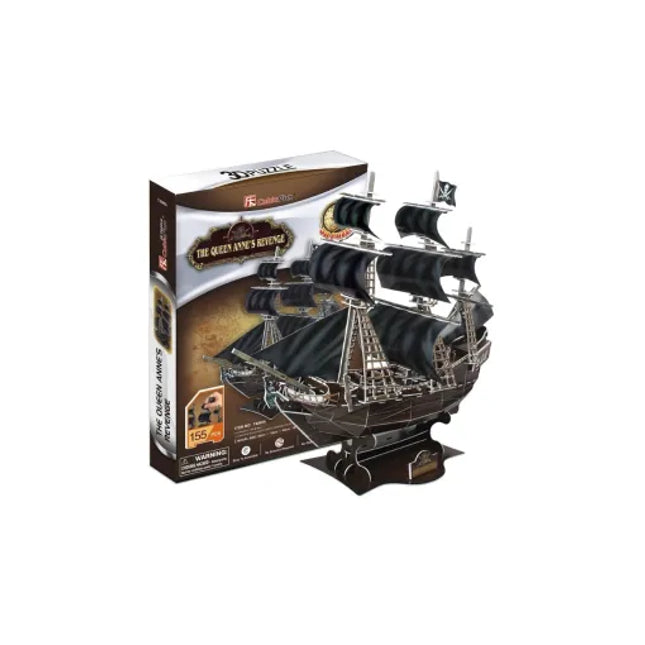 Puzzle 3d. The queen Anne s revende (Black)