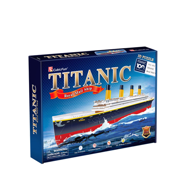 PUZZLE 3D. TITANIC RMS GDE