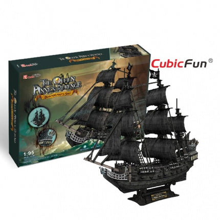 PUZZLE 3D. THE QUEEN ANNE'S REVENGE (LARGE)