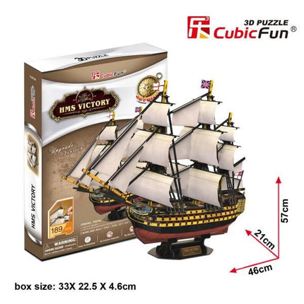 PUZZLE 3D. HMS VICTORY  (BARCO)