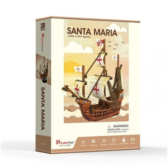 Puzzle 3D. Santa Maria (Med)