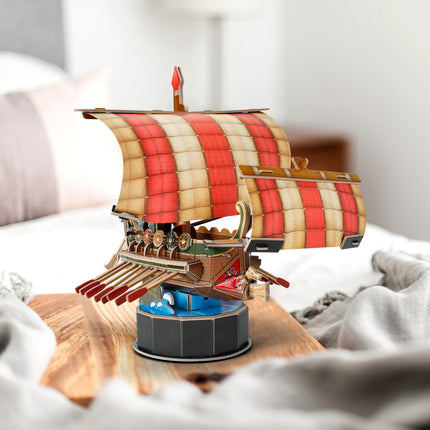 PUZZLE 3D. ROMAN WARSHIP