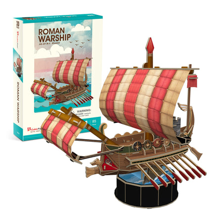 PUZZLE 3D. ROMAN WARSHIP
