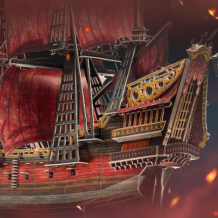 PUZZLE 3D. QUEENANNE'S REVENGE ANNIVERSARY