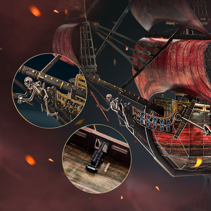 PUZZLE 3D. QUEENANNE'S REVENGE ANNIVERSARY