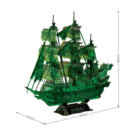 PUZZLE 3D. FLYING DUTCHMAN GLOW IN THE DARK