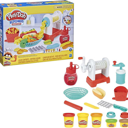 PLAY-DOH. SPIRAL FRIES PLAYSET