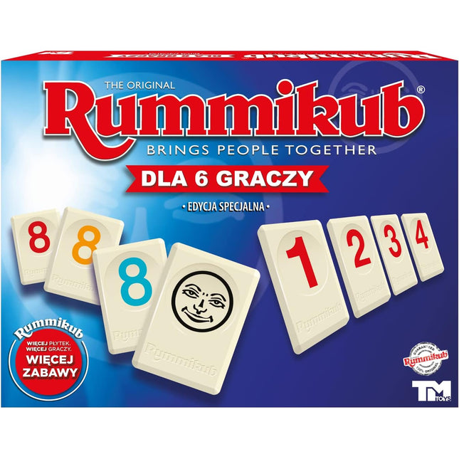 JUEGO DE MESA. RUMMIKUB (SIX PLAYERS)