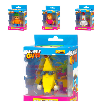 Stumble guys. Figuras 5,5cm 8 coleccionables
