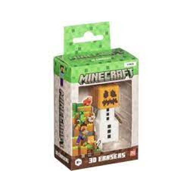 MINECRAFT. ERASER FIGURA  SURT 3D