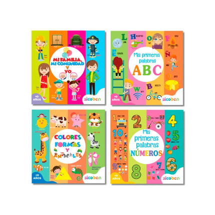 Colección mis primeras palabras (4/títulos)
