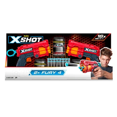 X-SHOT. 2X FURY 4 AIR POCKET