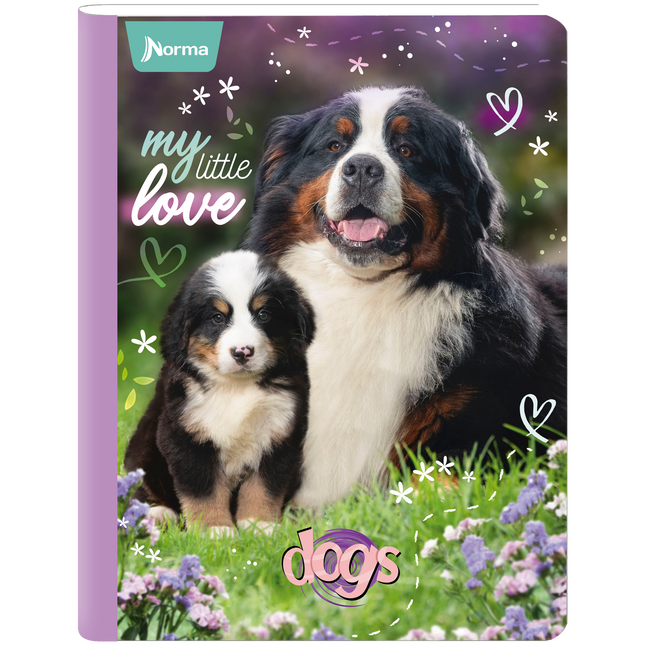 Libreta. Cosida 100h med linea dogs