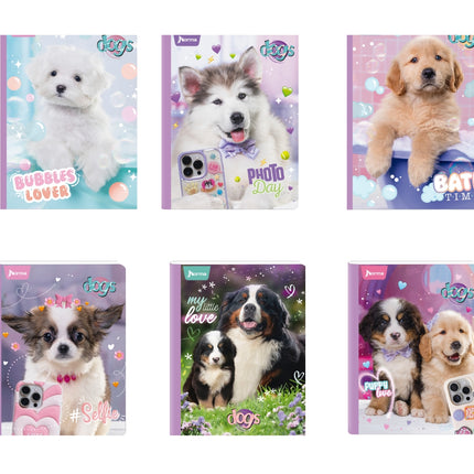 Libreta. Cosida 100h med linea dogs