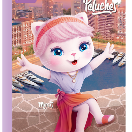 Libreta. Cosida 100h med linea peluches