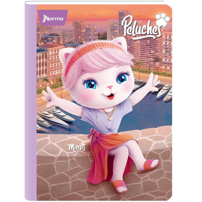 Libreta. Cosida 100h med linea peluches
