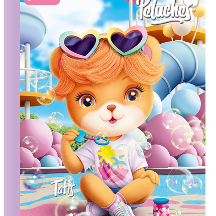 Libreta. Cosida 100h med linea peluches