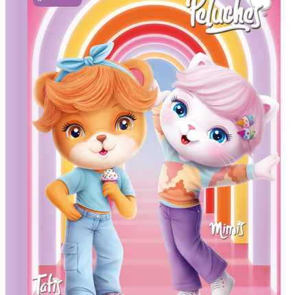 Libreta. Cosida 100h med linea peluches