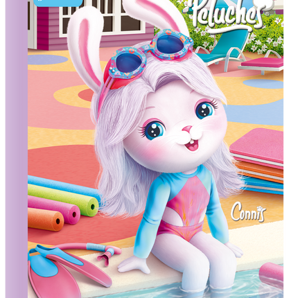 Libreta. Cosida 100h med linea peluches