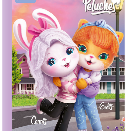 Libreta. Cosida 100h med linea peluches