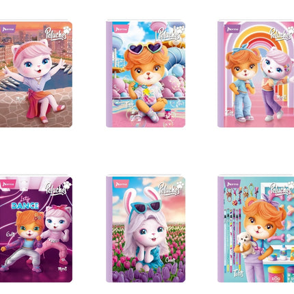 Libreta. Cosida 100h med linea peluches