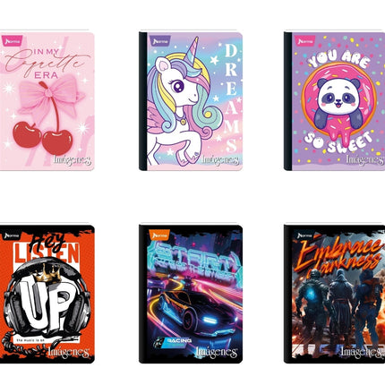 Libreta. Imagenes una linea 100h