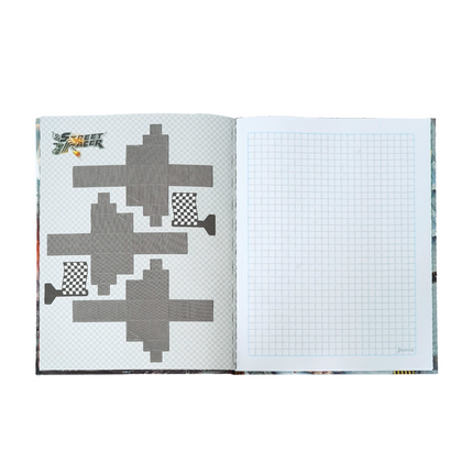 LIBRETA. STREET RACER CUADRICULADO 100H