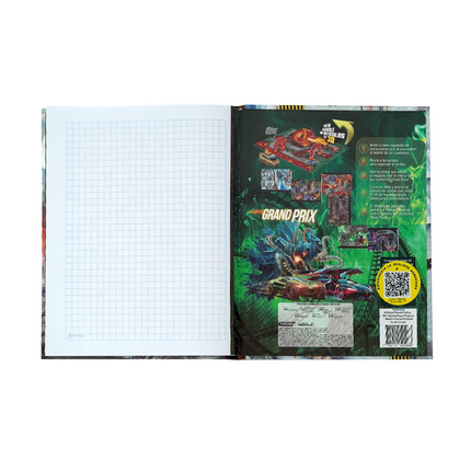 LIBRETA. STREET RACER CUADRICULADO 100H