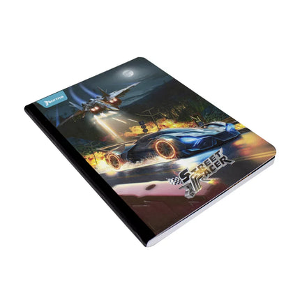 Libreta. Street racer cuadriculado 100h