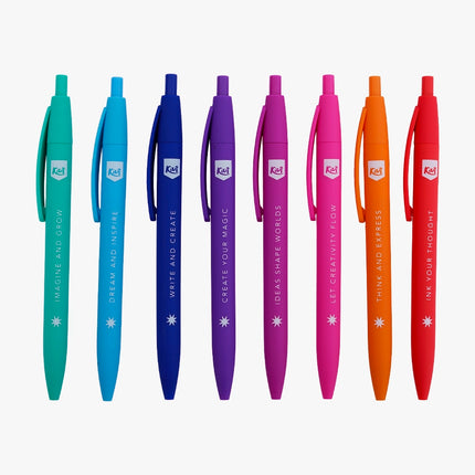 BOLIGRAFO. KIUT SET/COLORES (8UNID)