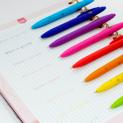 BOLIGRAFO. KIUT SET/COLORES (8UNID)