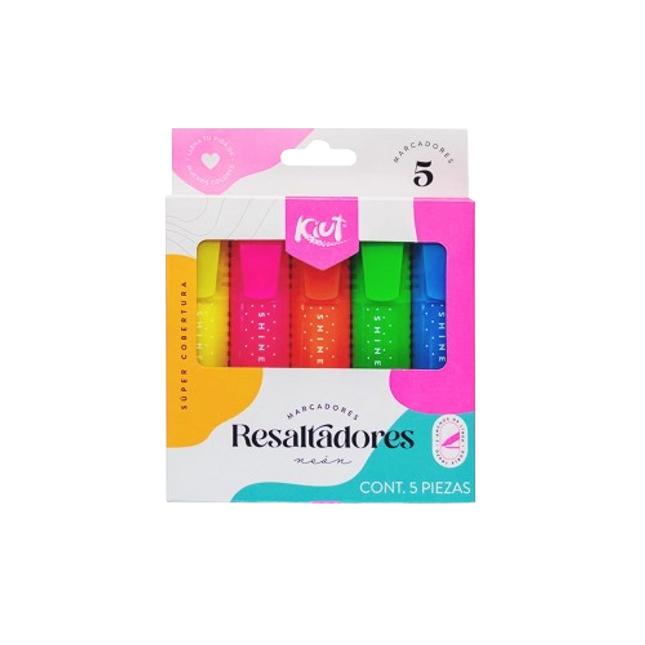 RESALTADOR. KIUT NEON (5UNID)