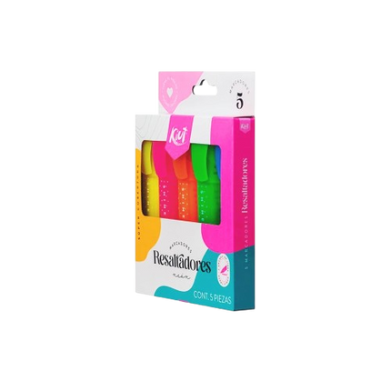 RESALTADOR. KIUT NEON (5UNID)