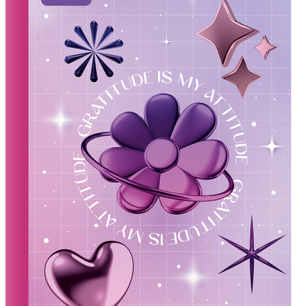 Libreta. Cosida 100h med cuadricul. C/stiker