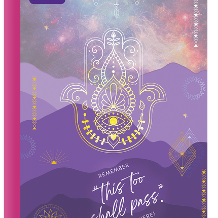 Libreta. Cosida 100h med cuadricul. C/stiker