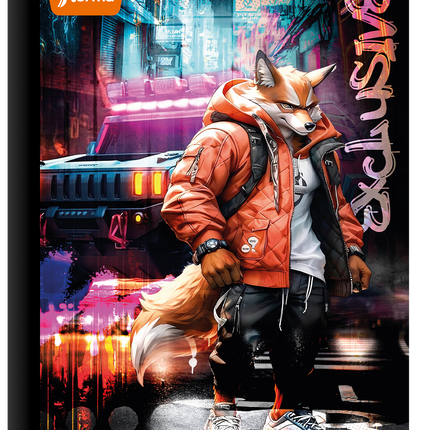 Libreta. Cosida 100h med linea c/stikers masc