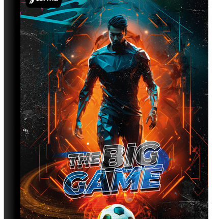 Libreta. Cosida 100h med linea c/stikers masc