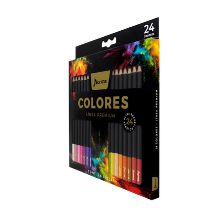 Colores. Norma premium 24 col