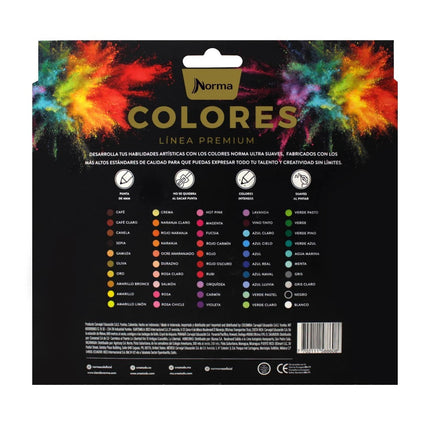COLORES. NORMA PREMIUM 50COL