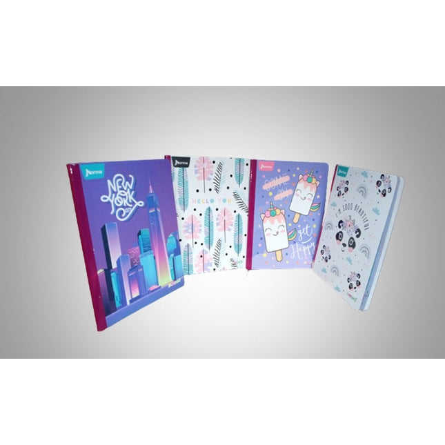 Libreta. Cosida 100h med cuadricul. X-presar