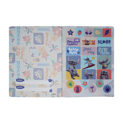 LIBRETA. STITCH CUADRICULADO 100H