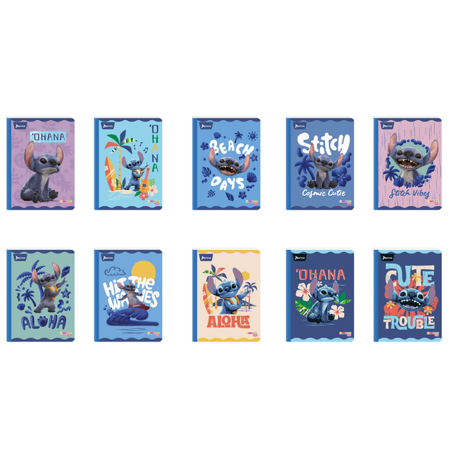 LIBRETA. STITCH CUADRICULADO 100H