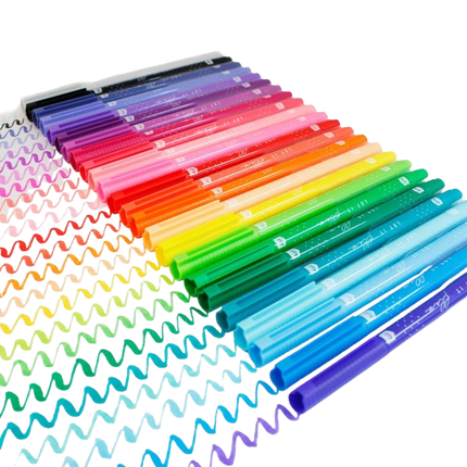 MARCADOR. KIUT PUNTA PINCEL  (24UNID)