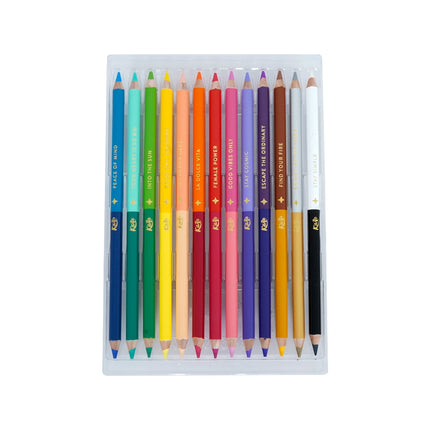 COLORES. KIUT DOBLE PUNTA  (13X2=26COL)