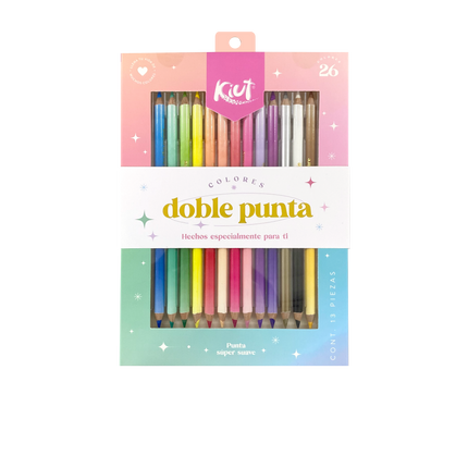 COLORES. NORMA DOBLE PUNTA KIUT (13X2=26COL)