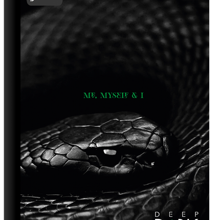 Libreta. Deep dark cosida 100h linea