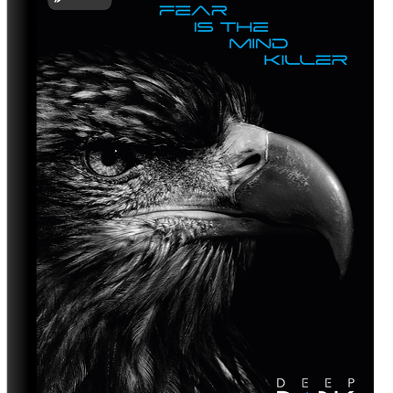 Libreta. Deep dark cosida 100h linea